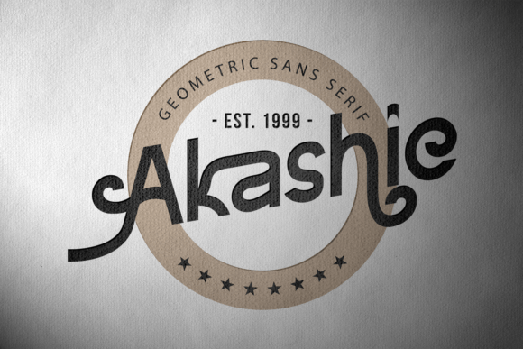 Akashic: A Distinct Display Font for Bold Brand Identity