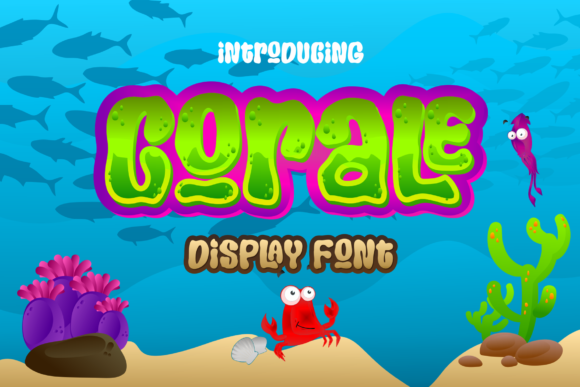 Corale: A Playful Display Font for Editorial Charm