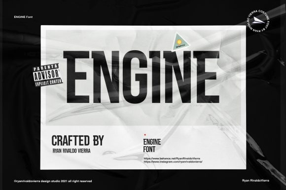 Engine: A Bold, Confident Display Font