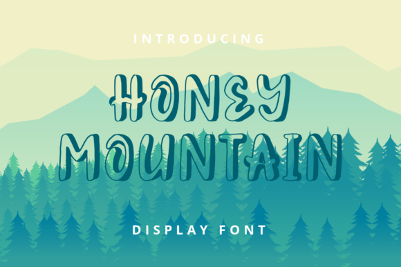 Honey Mountain: A Playful Display Font That Pops in Real Campaigns