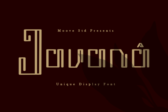 Javana Display Font for Small Business Branding