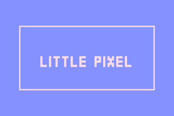 Little Pixel: A Modern Display Font for Handmade Creators