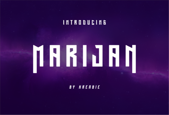 Marijan: A Confident Display Font for Editorial Moments