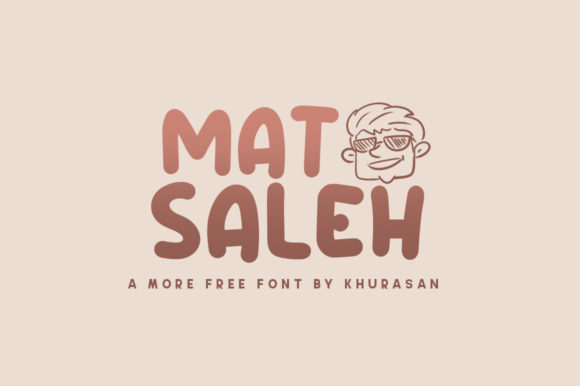 Mat Saleh: A Modern Display Font for Digital Brand Moments