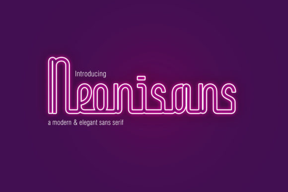 Neonisans: A Display Font That Breathes Life Into Editorial Moments