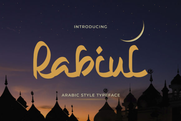 Rabiul: A Display Font That Captures Middle Eastern Elegance
