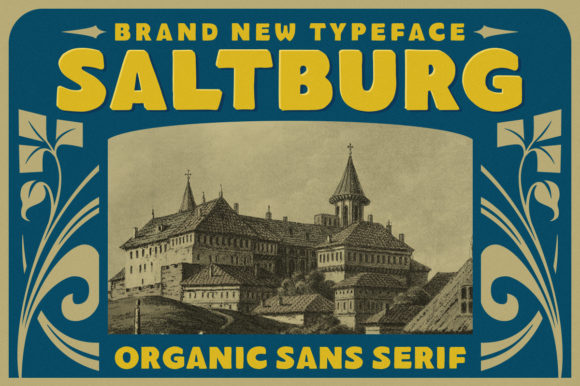 Saltburg: A Display Font That Anchors Your Editorial Voice