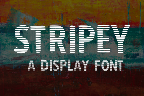 Stripey: A Retro Display Font That Just Works