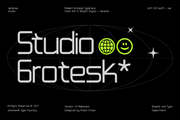Studio Grotesk: A Display Font That Commands Attention