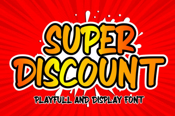 Super Discount Font: A Bold, Readable Display Typeface for Digital Brands