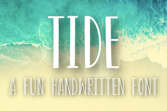 Tide Typeface: A Friendly, Adaptable Display Font for Digital Design