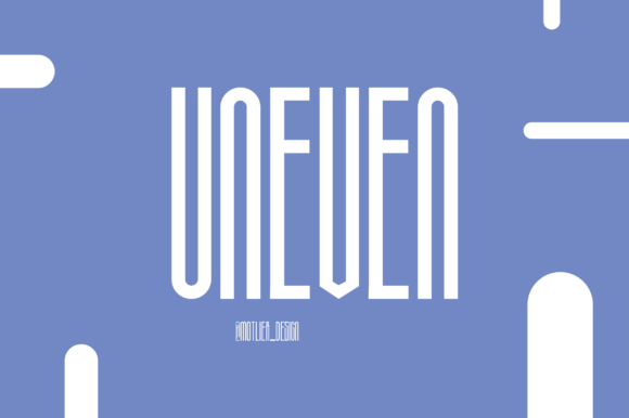 Uneven: A Display Font That Makes Your Brand Feel Intentional