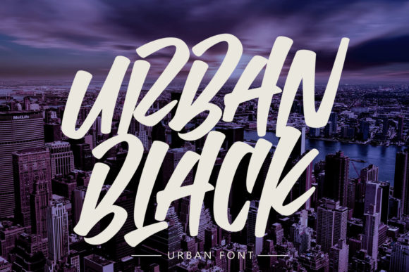 Urban Black: A Display Font That Anchors Your Editorial Voice